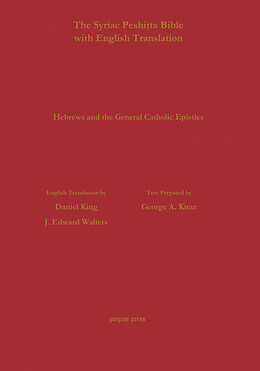 eBook (pdf) Hebrews & General Epistles According to the Syriac Peshitta Version with English Translation de 