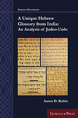 eBook (pdf) A Unique Hebrew Glossary from India de 