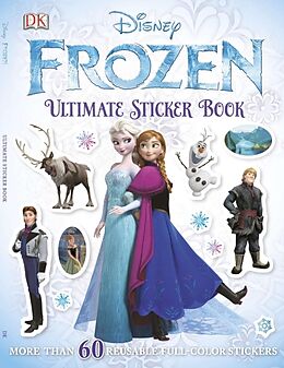 Couverture cartonnée Ultimate Sticker Book: Frozen de Dk