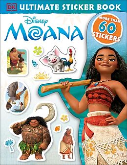 Kartonierter Einband Ultimate Sticker Book: Disney Moana von 