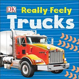Reliure en carton indéchirable Really Feely Trucks de DK
