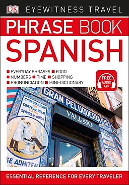 Kartonierter Einband Eyewitness Travel Phrase Book Spanish von DK