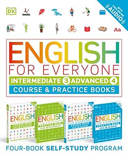 Poche format B English for Everyone: Intermediate and Advanced Box Set de DK