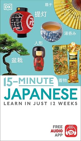 Kartonierter Einband 15-Minute Japanese von DK