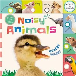 Reliure en carton indéchirable Press and Play: Noisy Animals de DK