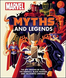 Fester Einband Marvel Myths and Legends von James Hill