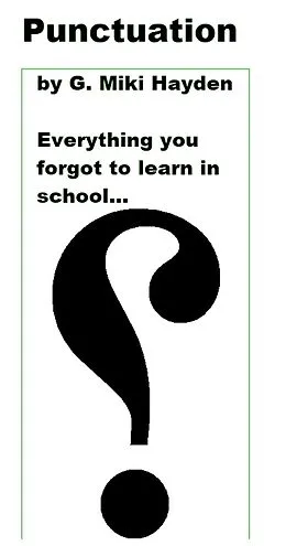 E-Book (epub) Punctuation von G Miki Hayden
