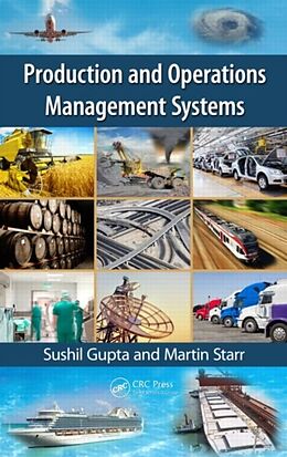 Fester Einband Production and Operations Management Systems von Sushil Gupta, Martin Starr