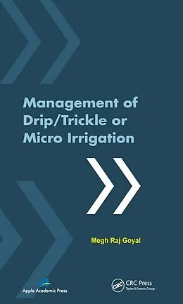 E-Book (pdf) Management of Drip/Trickle or Micro Irrigation von Megh R. Goyal