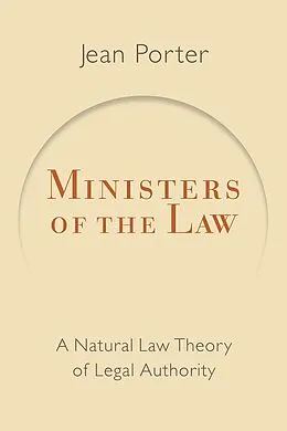 E-Book (epub) Ministers of the Law von Jean Porter