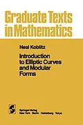 E-Book (pdf) Introduction to Elliptic Curves and Modular Forms von N. Koblitz