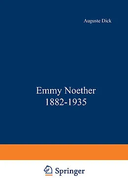 E-Book (pdf) Emmy Noether 1882-1935 von Dick