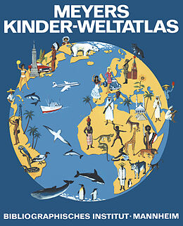 Couverture cartonnée Meyers Kinder-Weltatlas de Erwin Konnecke
