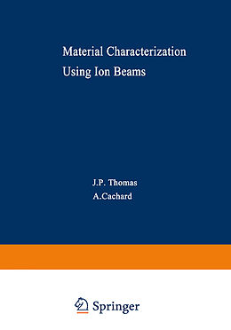 eBook (pdf) Material Characterization Using Ion Beams de 