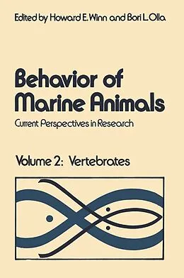 E-Book (pdf) Behavior of Marine Animals von Howard E. Winn, Bori L. Olla