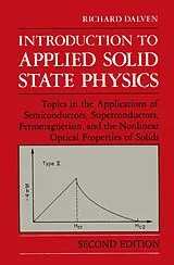 Kartonierter Einband Introduction to Applied Solid State Physics von R. Dalven