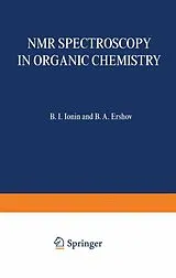 Kartonierter Einband NMR Spectroscopy in Organic Chemistry von B. I. Ionin