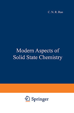 Kartonierter Einband Modern Aspects of Solid State Chemistry von C. N. R. Rao