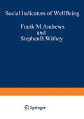 E-Book (pdf) Social Indicators of Well-Being von Frank M. Andrews, Stephen B. Withey