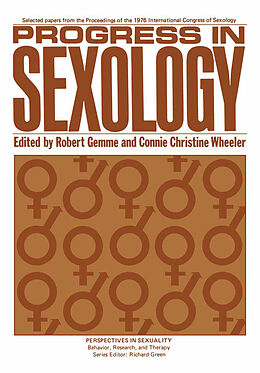 Couverture cartonnée Progress in Sexology de 