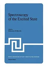 Kartonierter Einband Spectroscopy of the Excited State von 