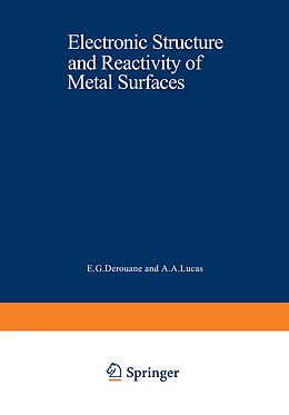 Couverture cartonnée Electronic Structure and Reactivity of Metal Surfaces de 