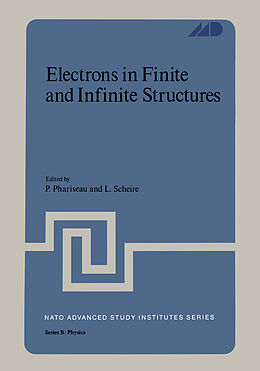Couverture cartonnée Electrons in Finite and Infinite Structures de 