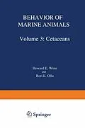 E-Book (pdf) Behavior of Marine Animals von Howard E. Winn, Bori L. Olla