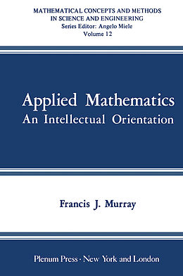 Couverture cartonnée Applied Mathematics de F. J. Murray