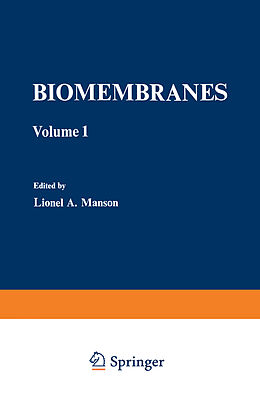 eBook (pdf) Biomembranes de Lionel A. Manson