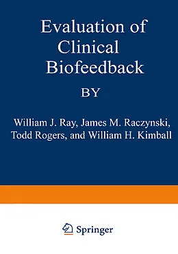 E-Book (pdf) Evaluation of Clinical Biofeedback von Rogers