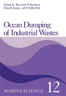 Couverture cartonnée Ocean Dumping of Industrial Wastes de 