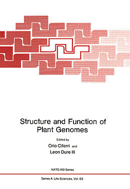 Kartonierter Einband Structure and Function of Plant Genomes von 