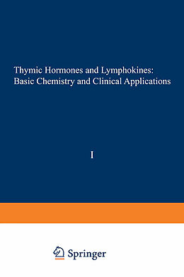 Couverture cartonnée Thymic Hormones and Lymphokines de 