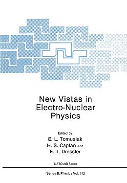 E-Book (pdf) New Vistas in Electro-Nuclear Physics von Edward L. Tomusiak, Henry S. Caplan, Edward T. Dressler