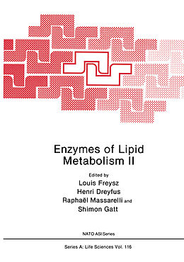 Kartonierter Einband Enzymes of Lipid Metabolism II von Louis Freysz, Shimon Gatt, Raphaël Massarelli