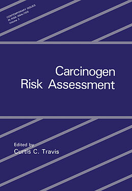 Kartonierter Einband Carcinogen Risk Assessment von 