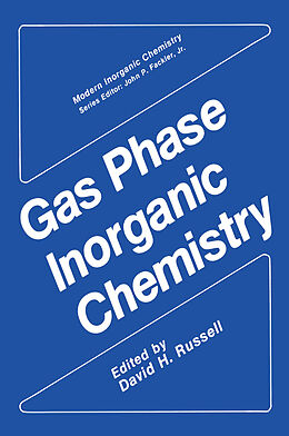 Kartonierter Einband Gas Phase Inorganic Chemistry von 
