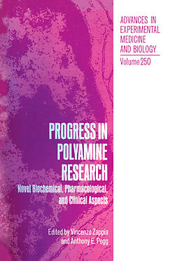 Kartonierter Einband Progress in Polyamine Research von 