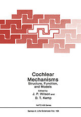 Couverture cartonnée Cochlear Mechanisms: Structure, Function, and Models de 