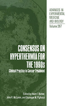 Kartonierter Einband Consensus on Hyperthermia for the 1990s von 