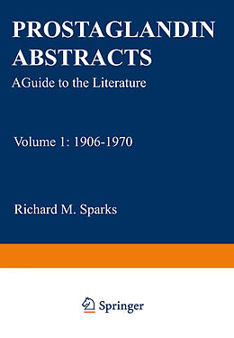 eBook (pdf) Prostaglandin Abstracts de Richard M. Sparks