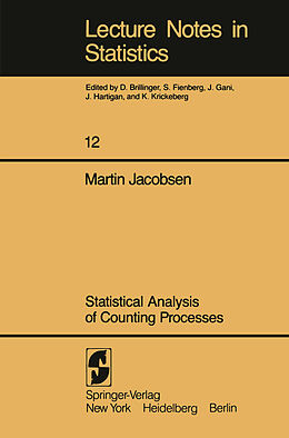 E-Book (pdf) Statistical Analysis of Counting Processes von M. Jacobsen