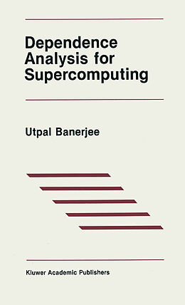 eBook (pdf) Dependence Analysis for Supercomputing de Utpal Banerjee