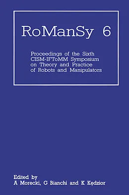 E-Book (pdf) RoManSy 6 von A. Morecki, G. Bianchi, K. K?dzior