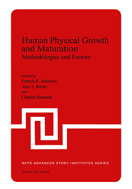 Couverture cartonnée Human Physical Growth and Maturation de 