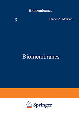 eBook (pdf) Biomembranes de Lionel A. Manson