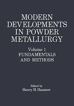 E-Book (pdf) Modern Developments in Powder Metallurgy von Henry H. Hausner