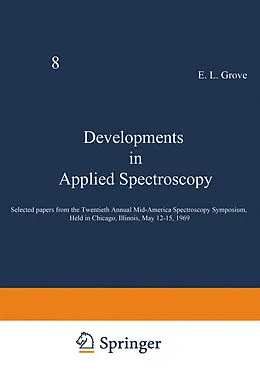 E-Book (pdf) Developments in Applied Spectroscopy von E. L. Grove