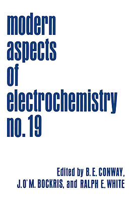 eBook (pdf) Modern Aspects of Electrochemistry de 